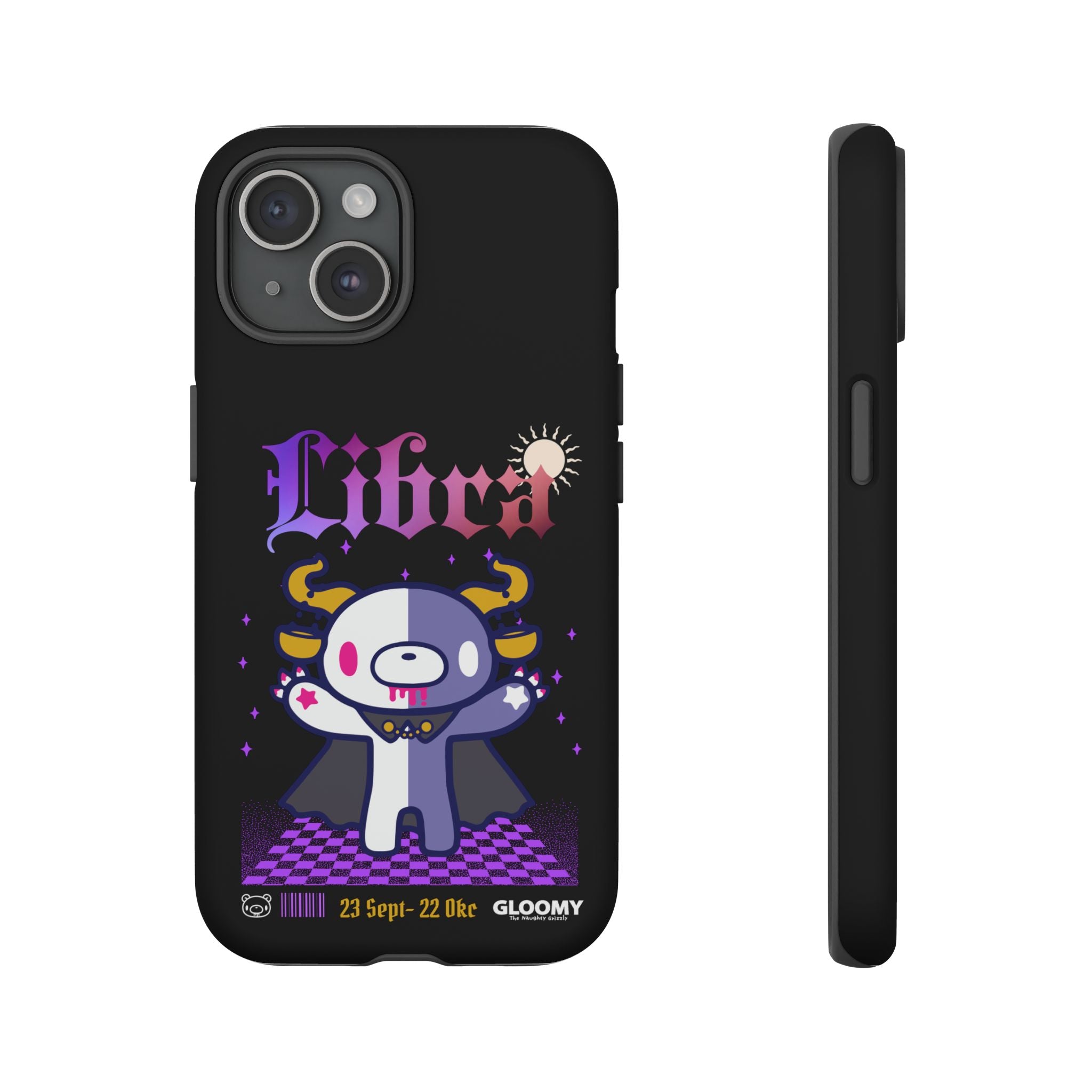 gloomy Bear Libra Zodiac Phone Case